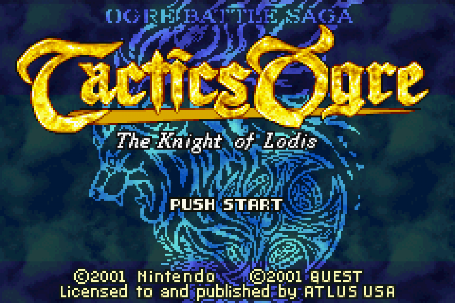 Tactics Ogre Gaiden - The Knight of Lodis